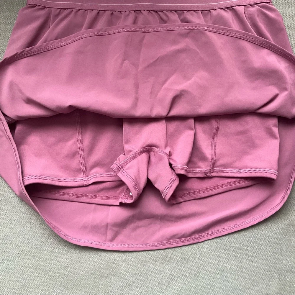 Alo Yoga Match Point Tennis Skirt Soft Mulberry S
